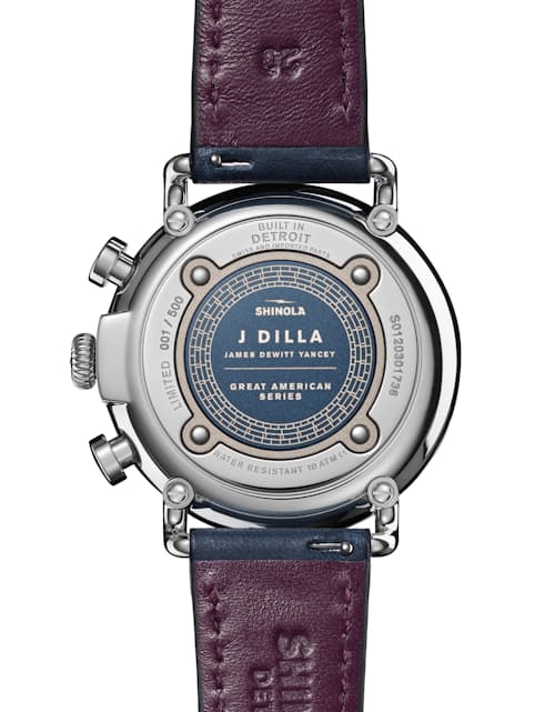 lifestyle image of Le Gift Set: Runwell 2 Eye Chrono 41mm, J Dilla