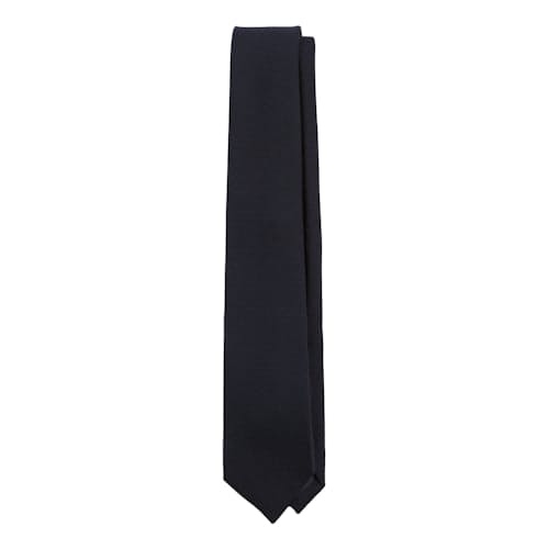 laydown image of Plain Cashmere Wool Tie