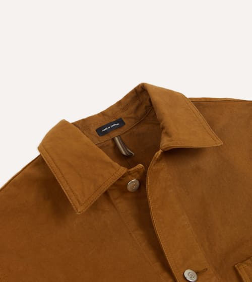 laydown detail image of Duck Cotton Canvas Chore Coat