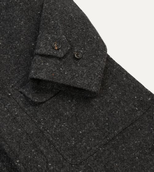 laydown detail image of Raglan Overcoat