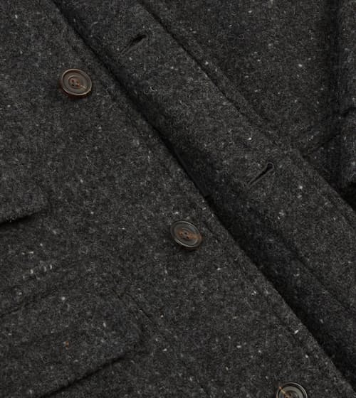 laydown detail image of Raglan Overcoat
