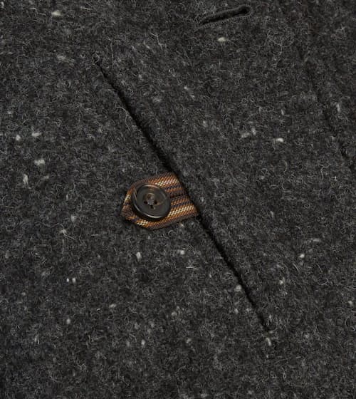 laydown detail image of Raglan Overcoat