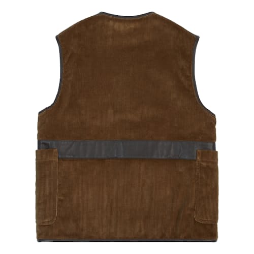 laydown image of Wadded Cord Vest