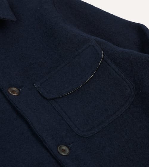 laydown detail image of Wool Chore Coat