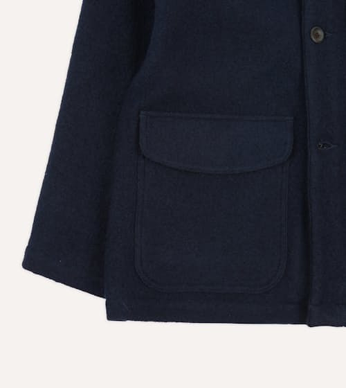 laydown detail image of Wool Chore Coat