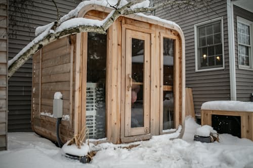 lifestyle image of The Crew Cabin Sauna
