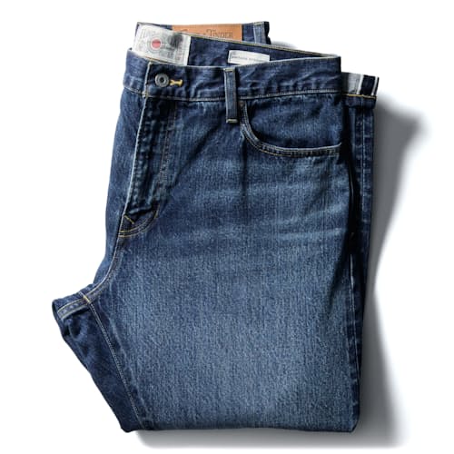laydown image of Japanese Selvedge Reserve - Vintage Straight Fit