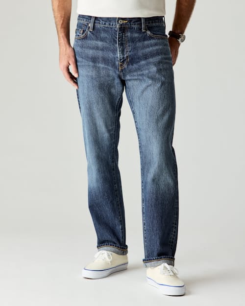 lifestyle image of Japanese Selvedge Reserve - Vintage Straight Fit