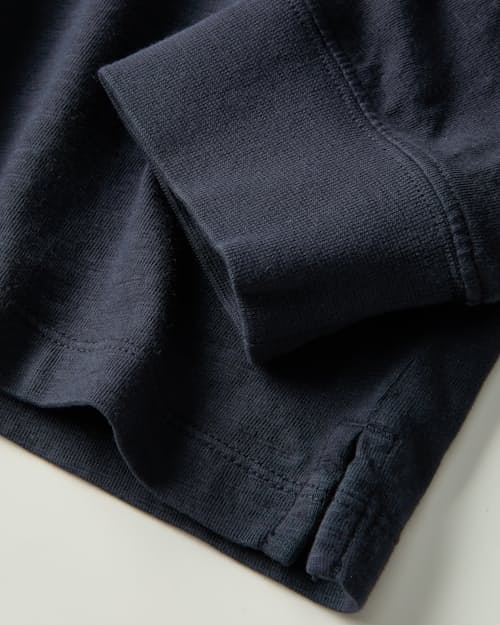 laydown detail image of The Vintage Slub Long Sleeve Henley
