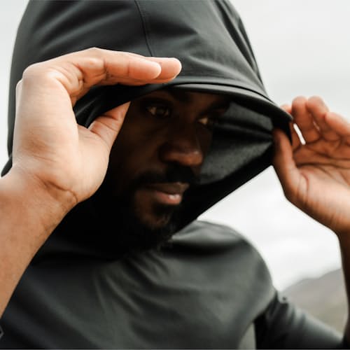 lifestyle image of Tactical Long Sleeve Hood