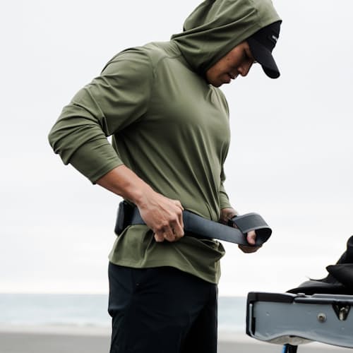 lifestyle image of Tactical Long Sleeve Hood