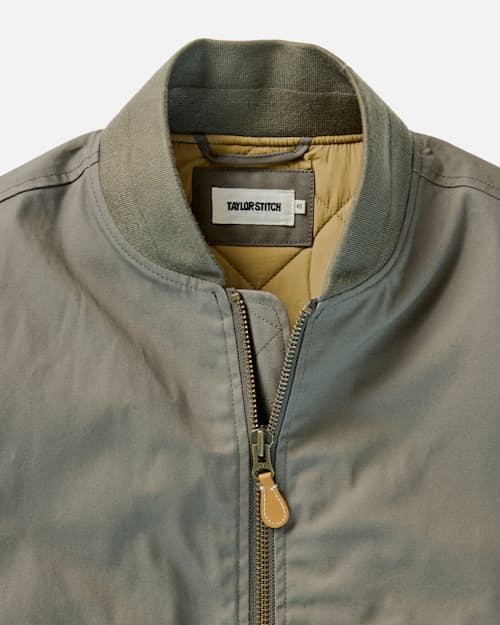 laydown detail image of The Insulated Bomber Jacket