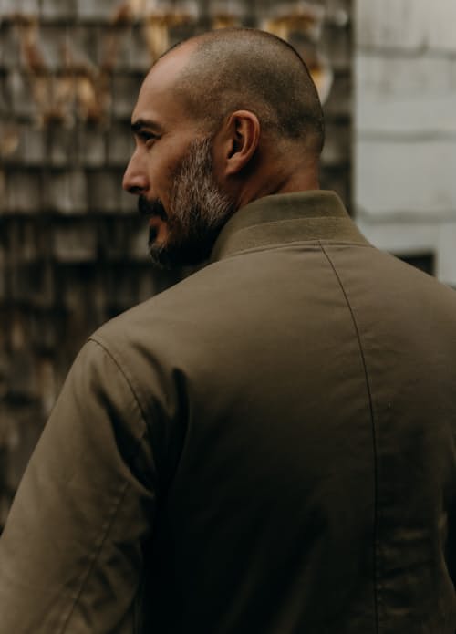 lifestyle image of The Insulated Bomber Jacket