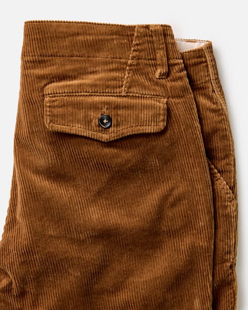 laydown detail image of The Carnegie Corduroy Pant