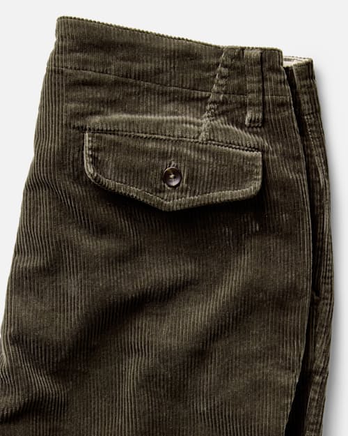 laydown detail image of The Carnegie Corduroy Pant