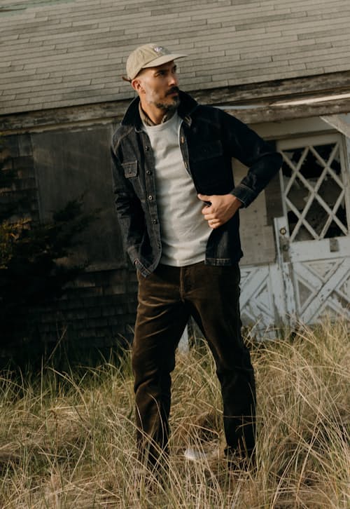 lifestyle image of The Carnegie Corduroy Pant