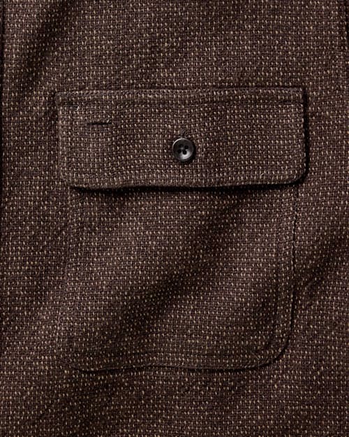 laydown detail image of The Ledge Long Sleeve Shirt