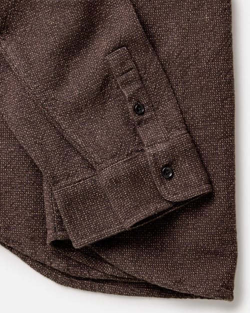 laydown detail image of The Ledge Long Sleeve Shirt