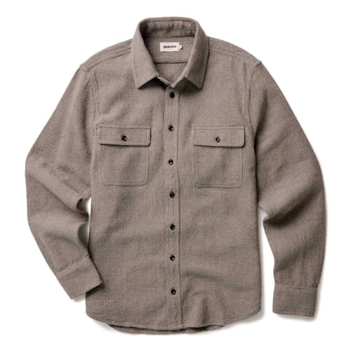 laydown image of The Ledge Long Sleeve Shirt