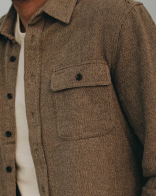 lifestyle image of The Ledge Long Sleeve Shirt