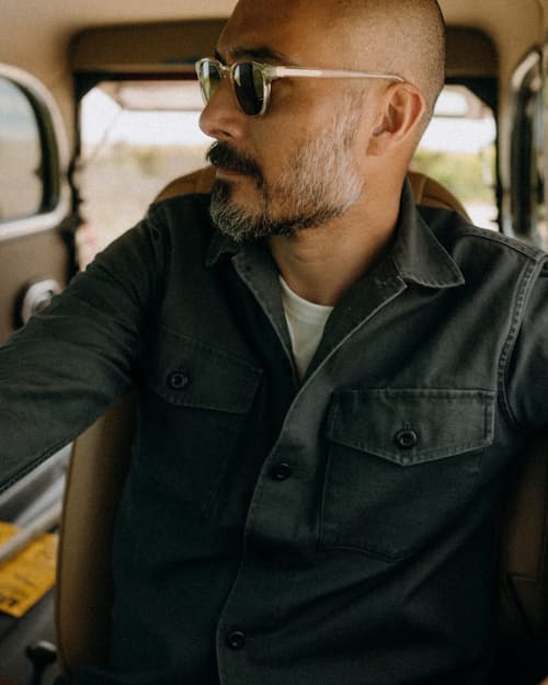 lifestyle image of The Surplus Shirt