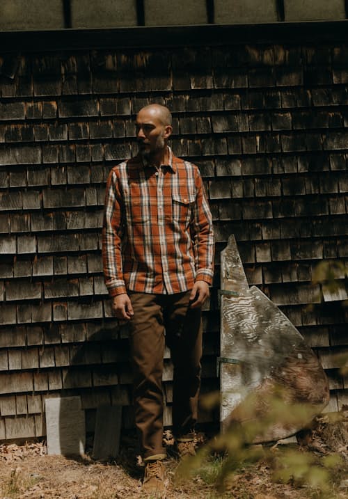lifestyle image of The Crater Shirt