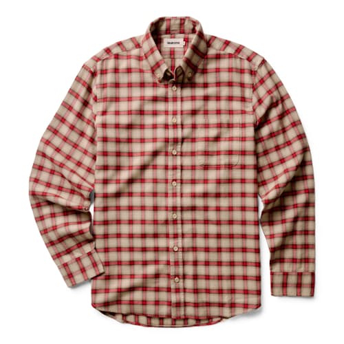 laydown image of The Jack Long Sleeve Shirt