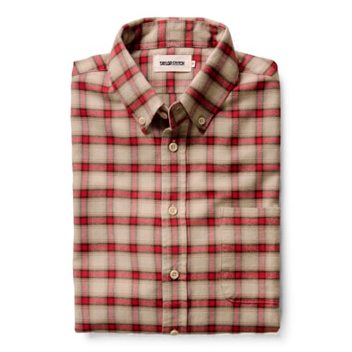 laydown image of The Jack Long Sleeve Shirt