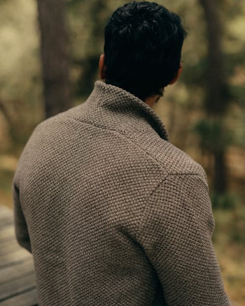 lifestyle image of The Crawford Sweater
