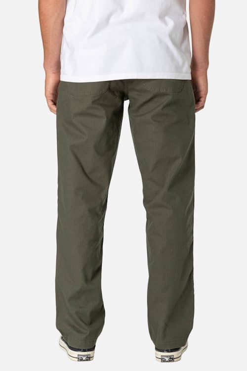 on model image of Deck Herringbone Pant