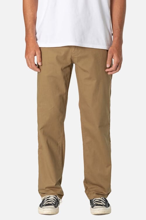 on model image of Deck Herringbone Pant