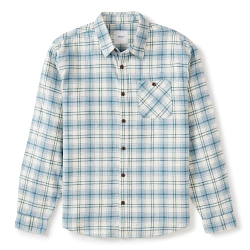 laydown image of Derek Lightweight Brushed Flannel