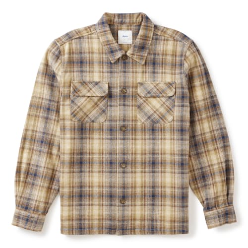 laydown image of Shiloh Heavyweight Brushed Flannel