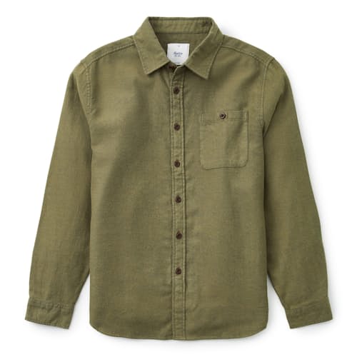 laydown image of Twiller Lightweight Brushed Flannel