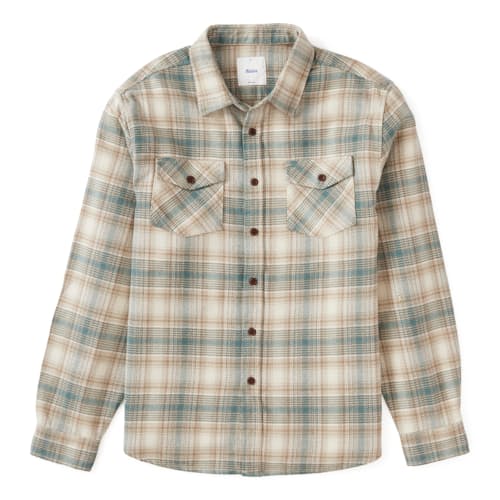 laydown image of Sierra Midweight Brushed Flannel