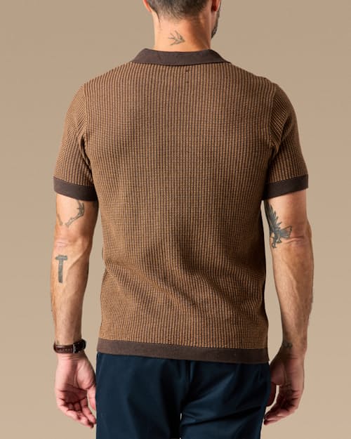 lifestyle image of Cotton Cashmere Goleta Polo