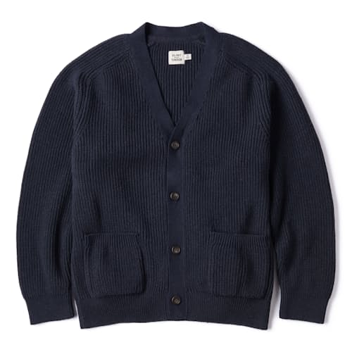 laydown image of Bolinas V-Neck Cardigan