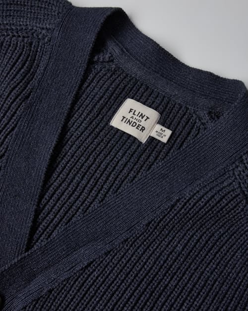 laydown detail image of Bolinas V-Neck Cardigan