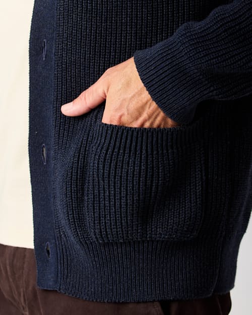 lifestyle image of Bolinas V-Neck Cardigan