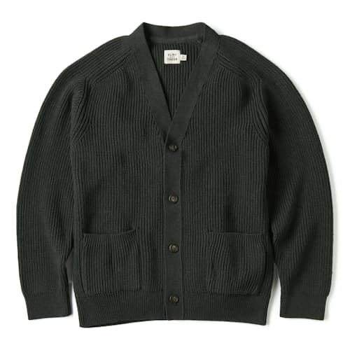 laydown image of Bolinas V-Neck Cardigan