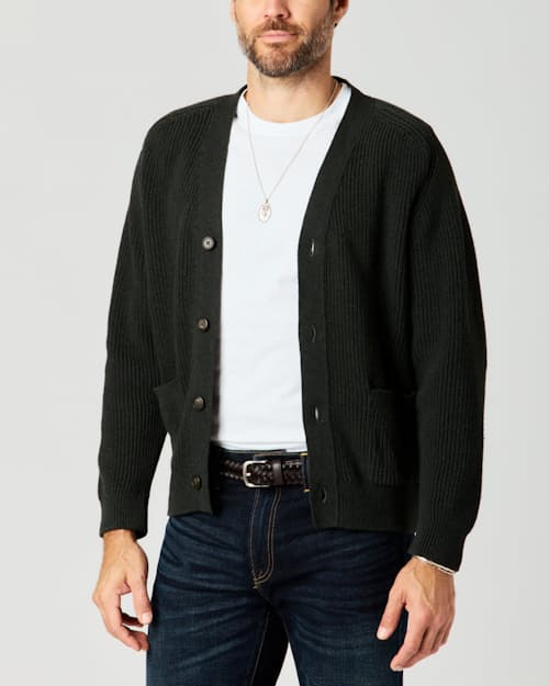 lifestyle image of Bolinas V-Neck Cardigan