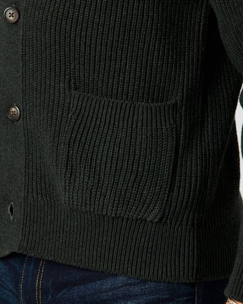 lifestyle image of Bolinas V-Neck Cardigan