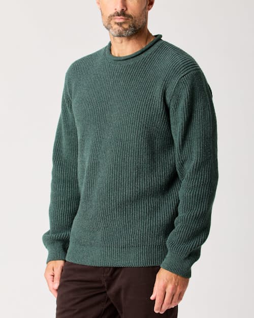 lifestyle image of Bolinas Rollneck Sweater
