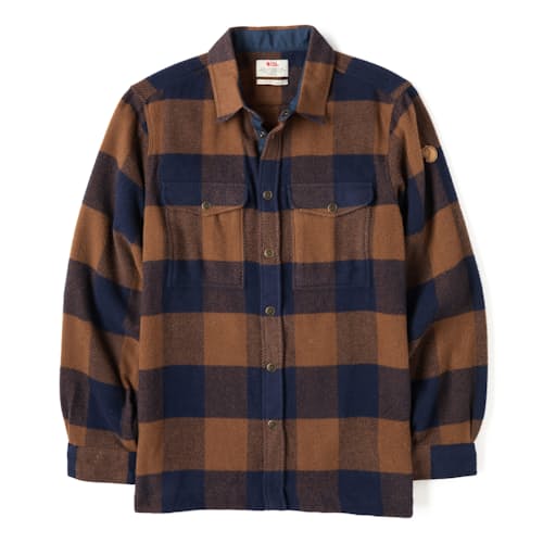 laydown image of Canada Heavy Flannel Shirt