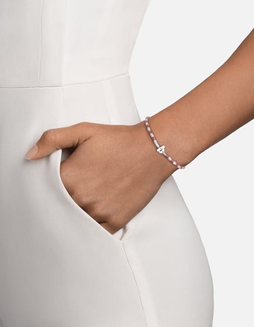 on model image of Women's Kai Blush Bracelet