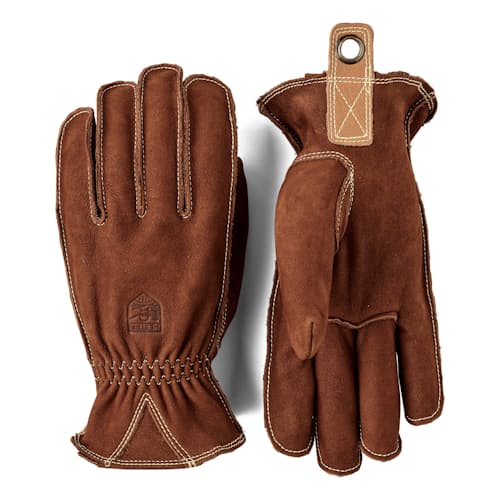 laydown image of Oden Nubuck Glove
