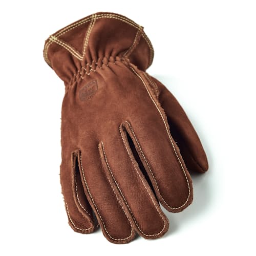 laydown image of Oden Nubuck Glove