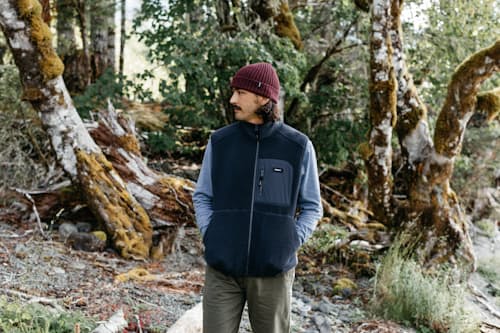 lifestyle image of Bolster Fleece Vest