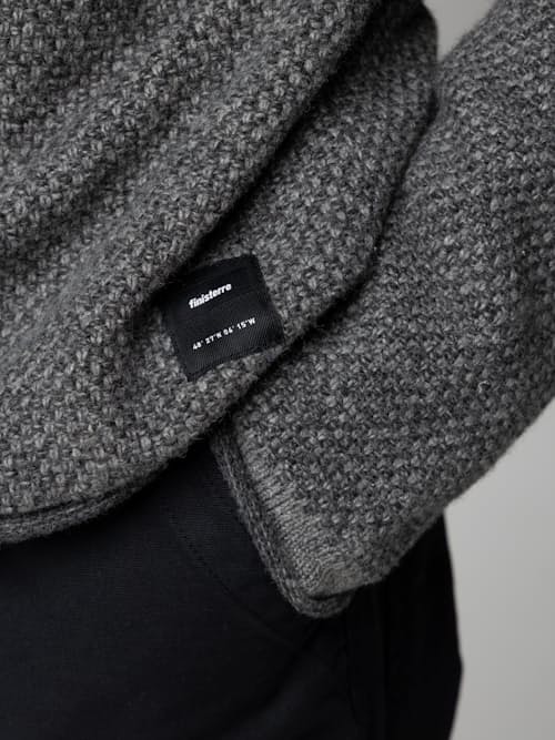 on model image of Barents Rollneck Sweater
