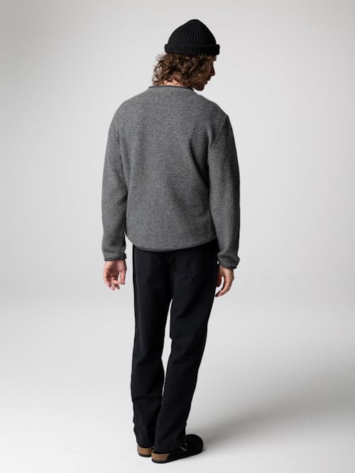 on model image of Barents Rollneck Sweater